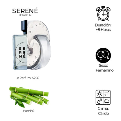 Serené Le Parfum S226 Inspirada en Omnia Cristalline