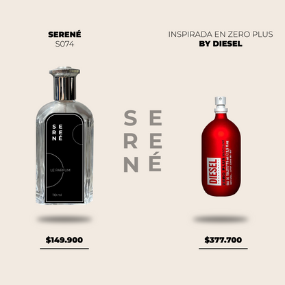 Serené Le Parfum S074 - Inspirada en Diesel Rojo por Diesel