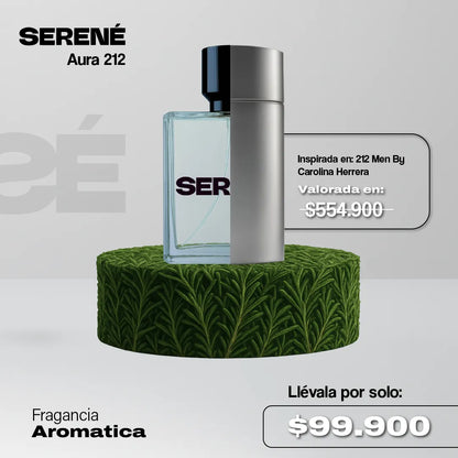 Serené Le Parfum S038 - Inspirada en 212 Vip Men por Carolina Herrera - 30 ml