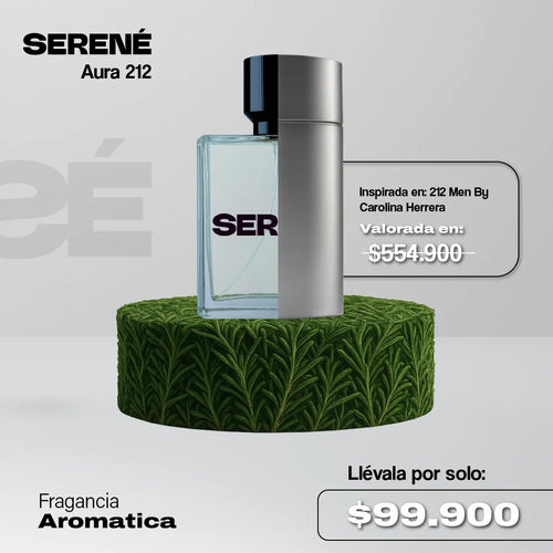 Serené Le Parfum S038 - Inspirada en 212 Vip Men por Carolina Herrera - 30 ml