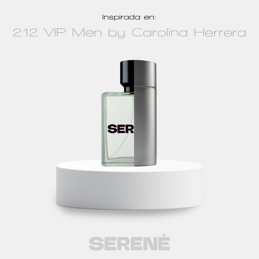 Serené Le Parfum S038 - Inspirada en 212 Vip Men por Carolina Herrera