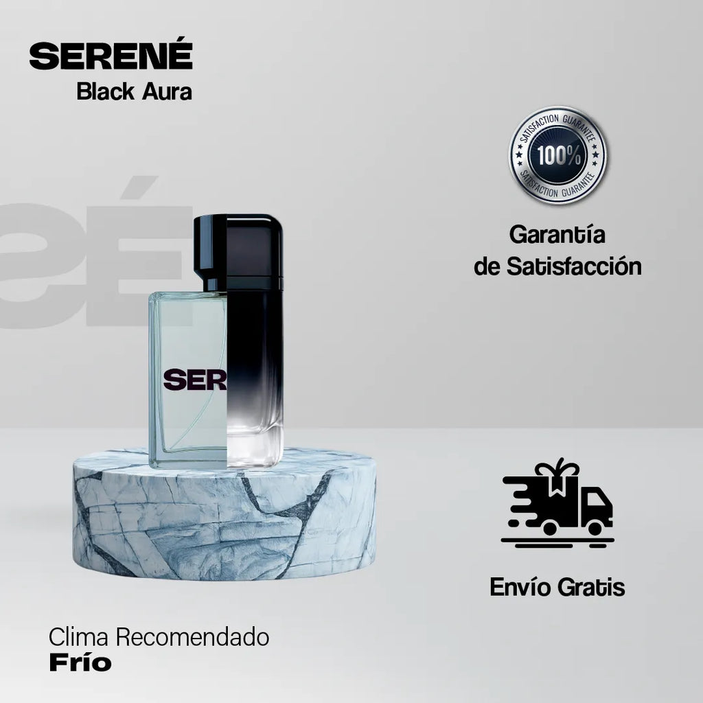 Serené Le Parfum S040 - Inspirada en 212 Vip Black por Carolina Herrera — vista 4