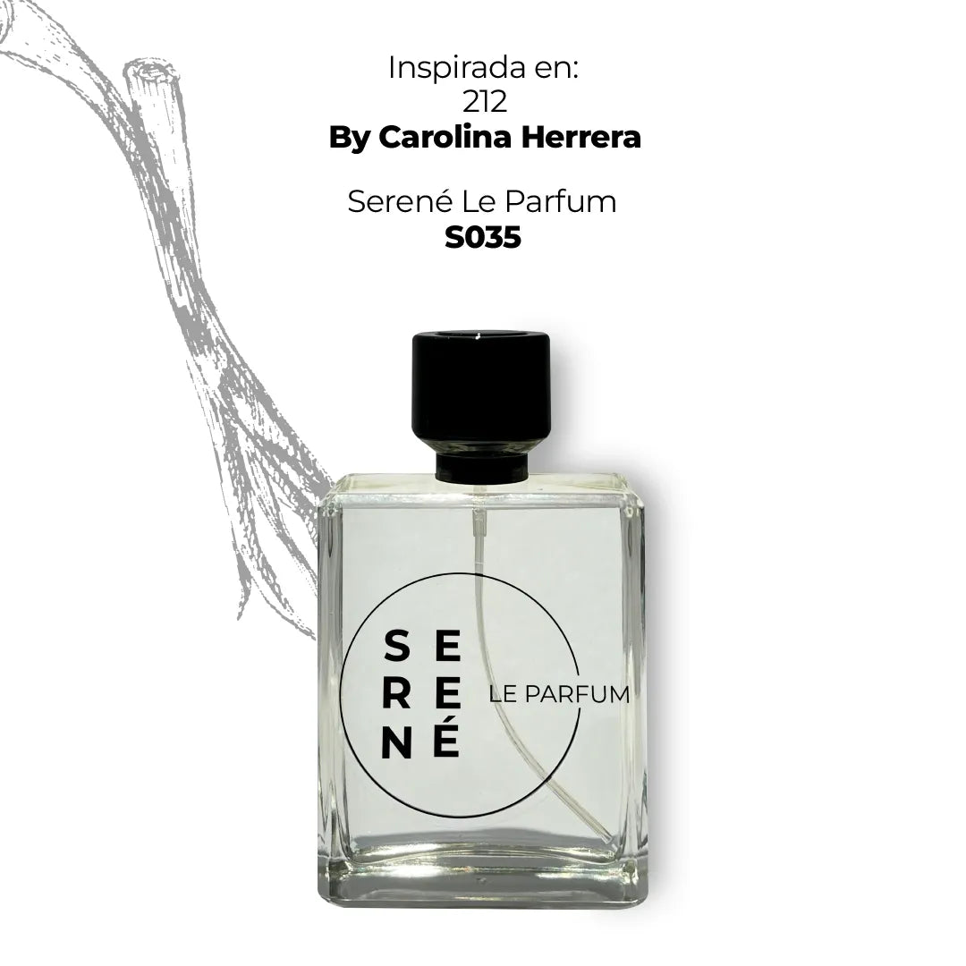 Serené Le Parfum S035 - Inspirada en 212 por Carolina Herrera