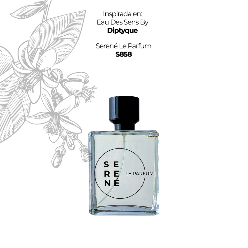 Serené Le Parfum S858 Inspirado en: Eau Des Sens By Diptyque (Kit 50 ML) — vista 3