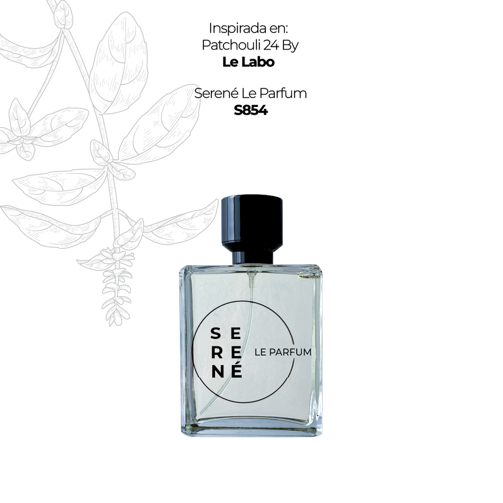 Serené Le Parfum S854 Inspirada en: Patchouli 24 By Le Labo (Kit 50 ML) — vista 3