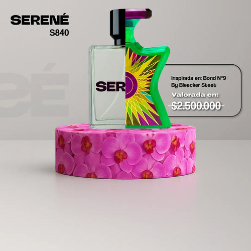 Serené Le Parfum S840 Inspirada en Bond No. 9 By Bleecker Street (Feria Flores 50 ML)