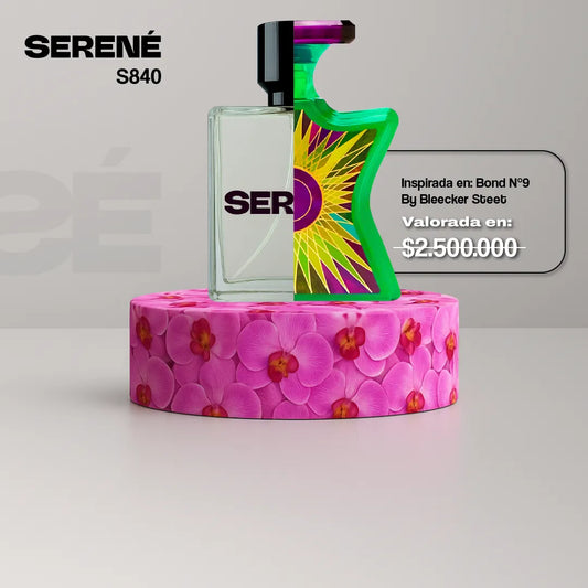 Serené Le Parfum S840 Inspirada en Bond No. 9 By Bleecker Street (Feria Flores 50 ML)
