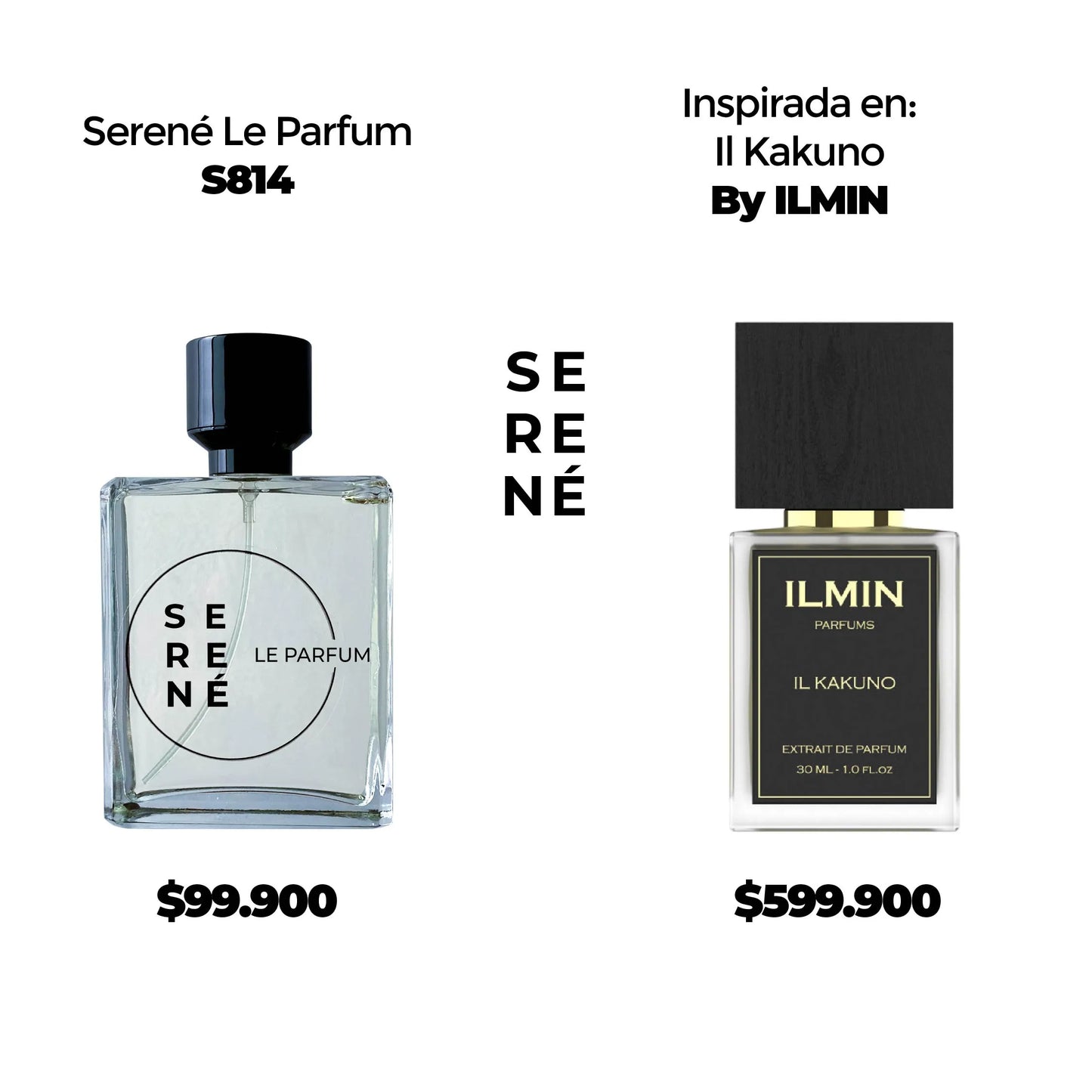 Serené Le Parfum S814 Inspirada en Il Kakuno By Ilmin