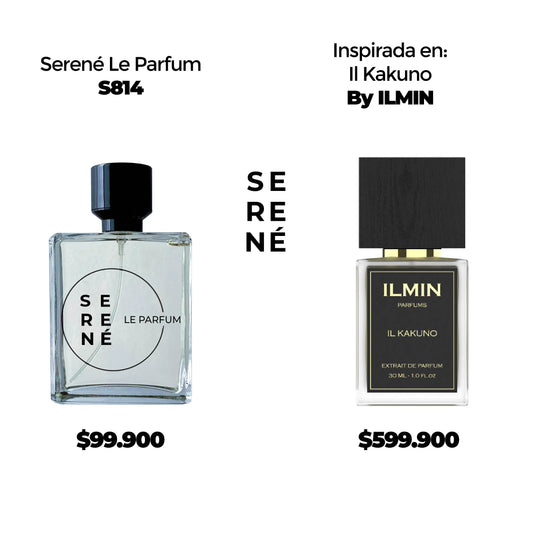Serené Le Parfum S814 Inspirada en Il Kakuno By Ilmin