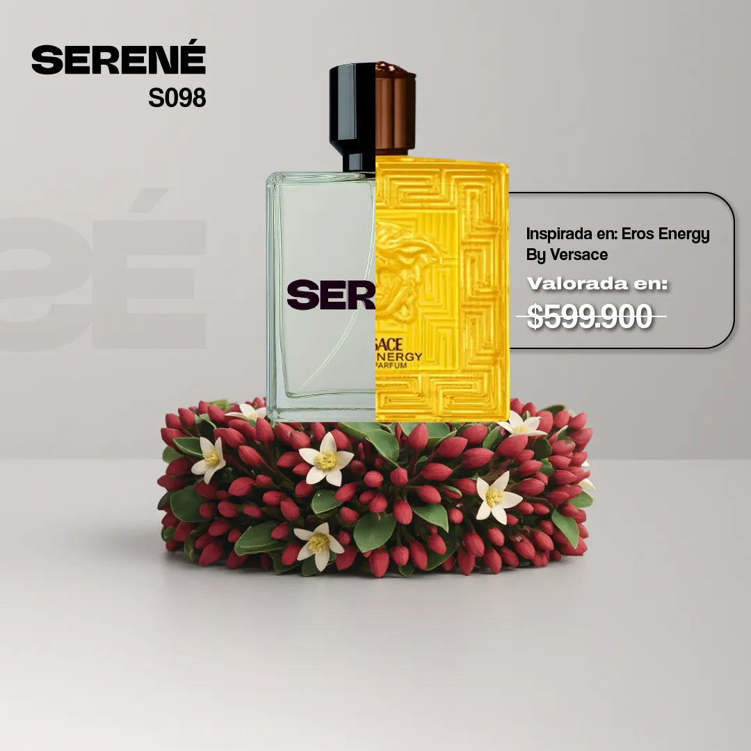 Serené Le Parfum S098 Inspirada en Eros Energy By Versace (Feria Flores 50 ML)