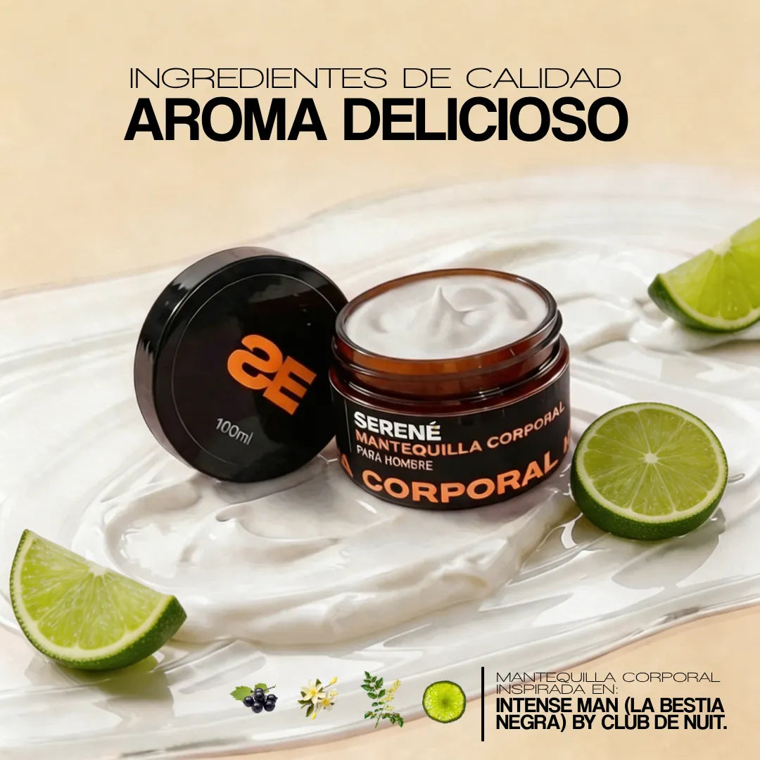 Mantequilla Corporal Inspirada en Intense Man By Club de Nuit