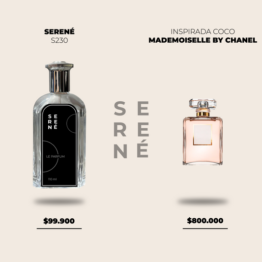 Serené Le Parfum S230 - inspirada en Coco Mademoiselle By Chanel.