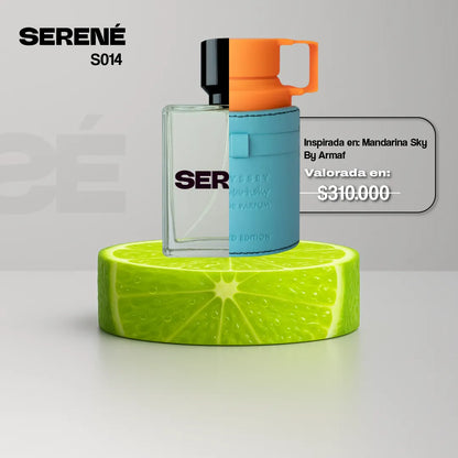 Serené Le Parfum S014 Inspirada en Odyssey Mandarin Sky By Armaf (Feria Flores 50 ML)