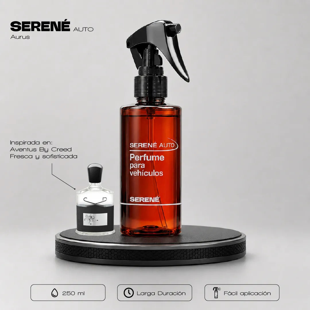 Aurus Fragancia para Auto - Inspirada en Aventus By Creed