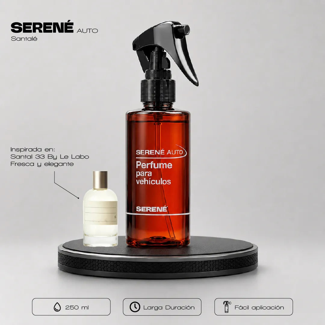 Santalé Fragancia para Auto - Inspirada en Santal 33 By Le Labo