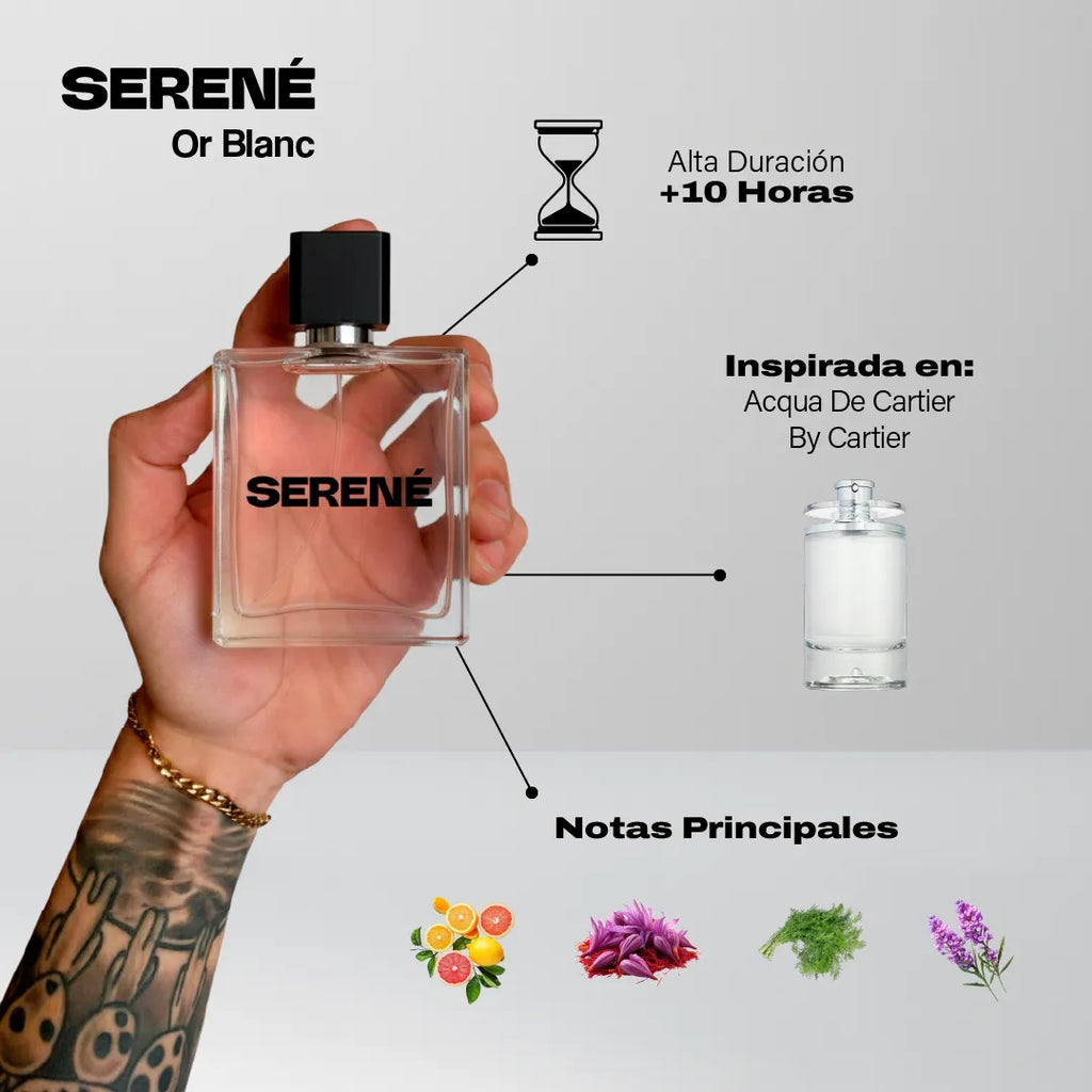 Serené Le Parfum S043 - Inspirada en Acqua de Cartier por Cartier — vista 2