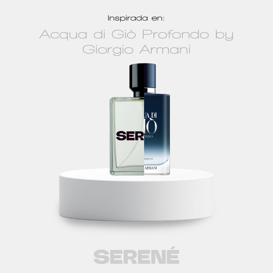 Serené Le Parfum S016 Inspirada en Acqua Di Gio Profondo By Giorgio Armani