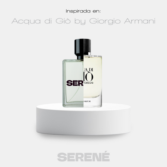 Serené Le Parfum S033 - inspirada en Acqua Di Gio por Giorgio Armani