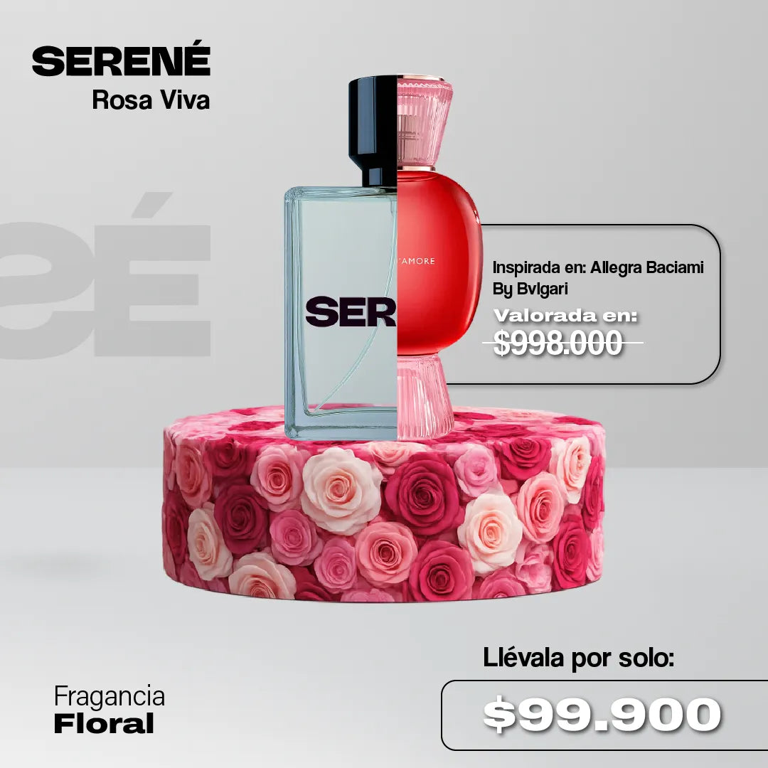 Serené Le Parfum S246 Inspirada en: Allegra Baciami By Bvlgari