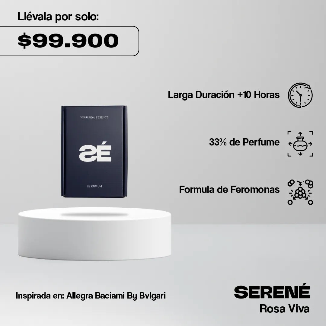 Serené Le Parfum S246 Inspirada en: Allegra Baciami By Bvlgari