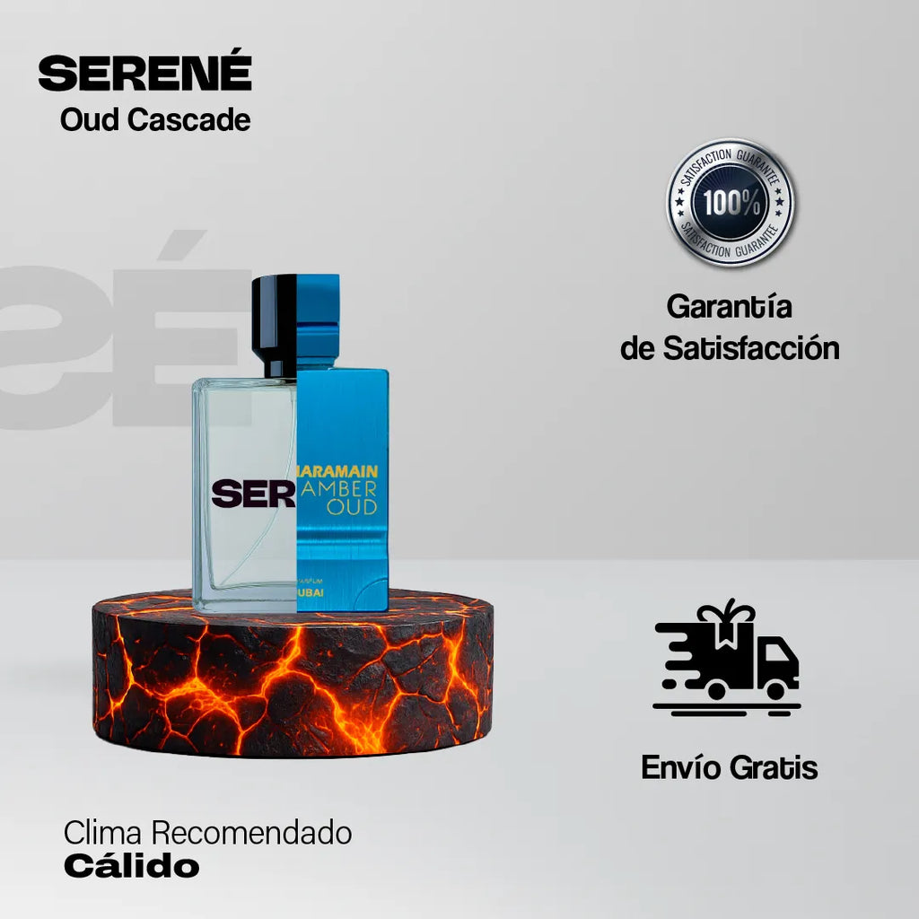 Serené Le Parfum S853 Inspirada en: Amber Oud Aqua Dubai By Al Haramain — vista 4