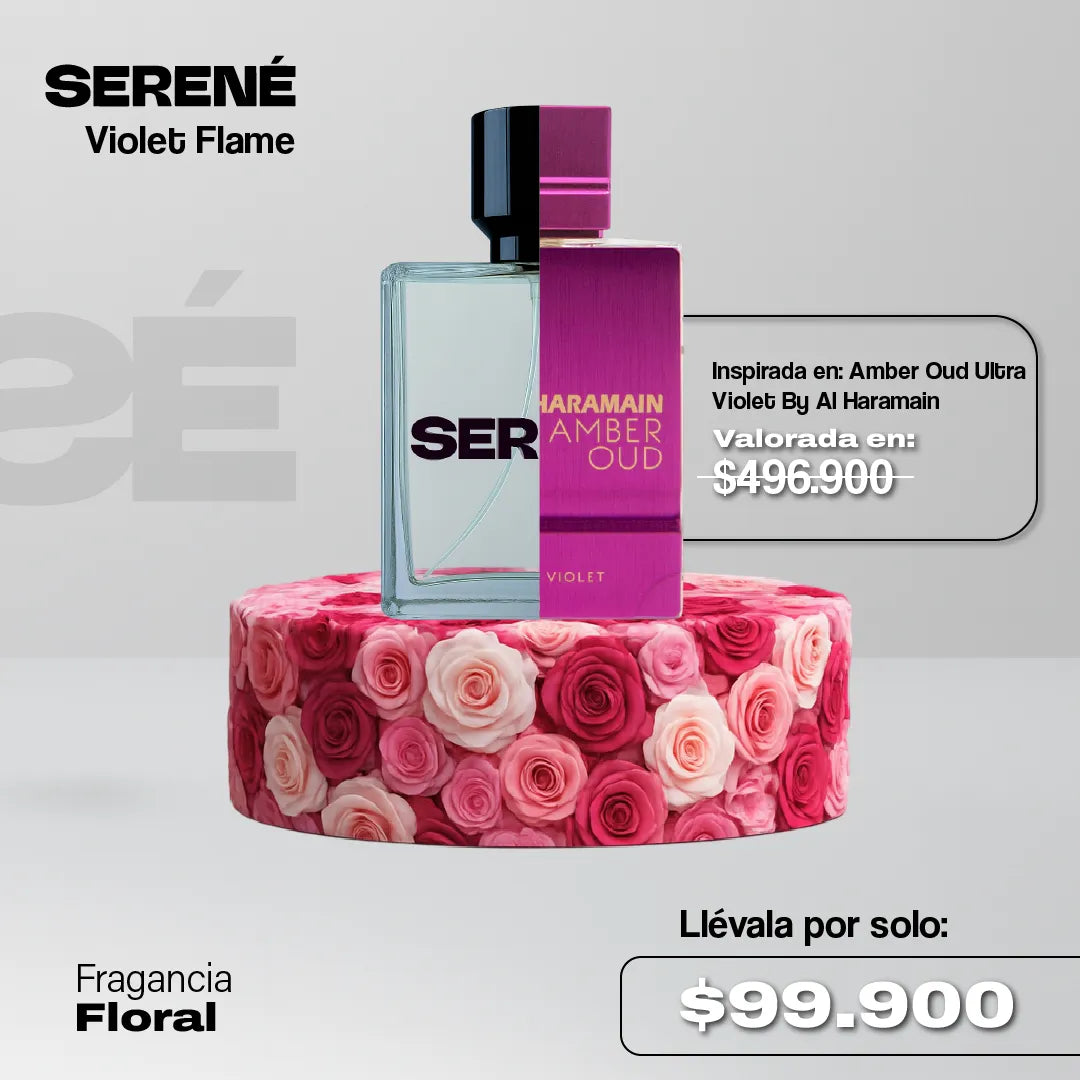 Serené Le Parfum S242 Inspirada en: Amber Oud Ultra Violet By Al Haramain