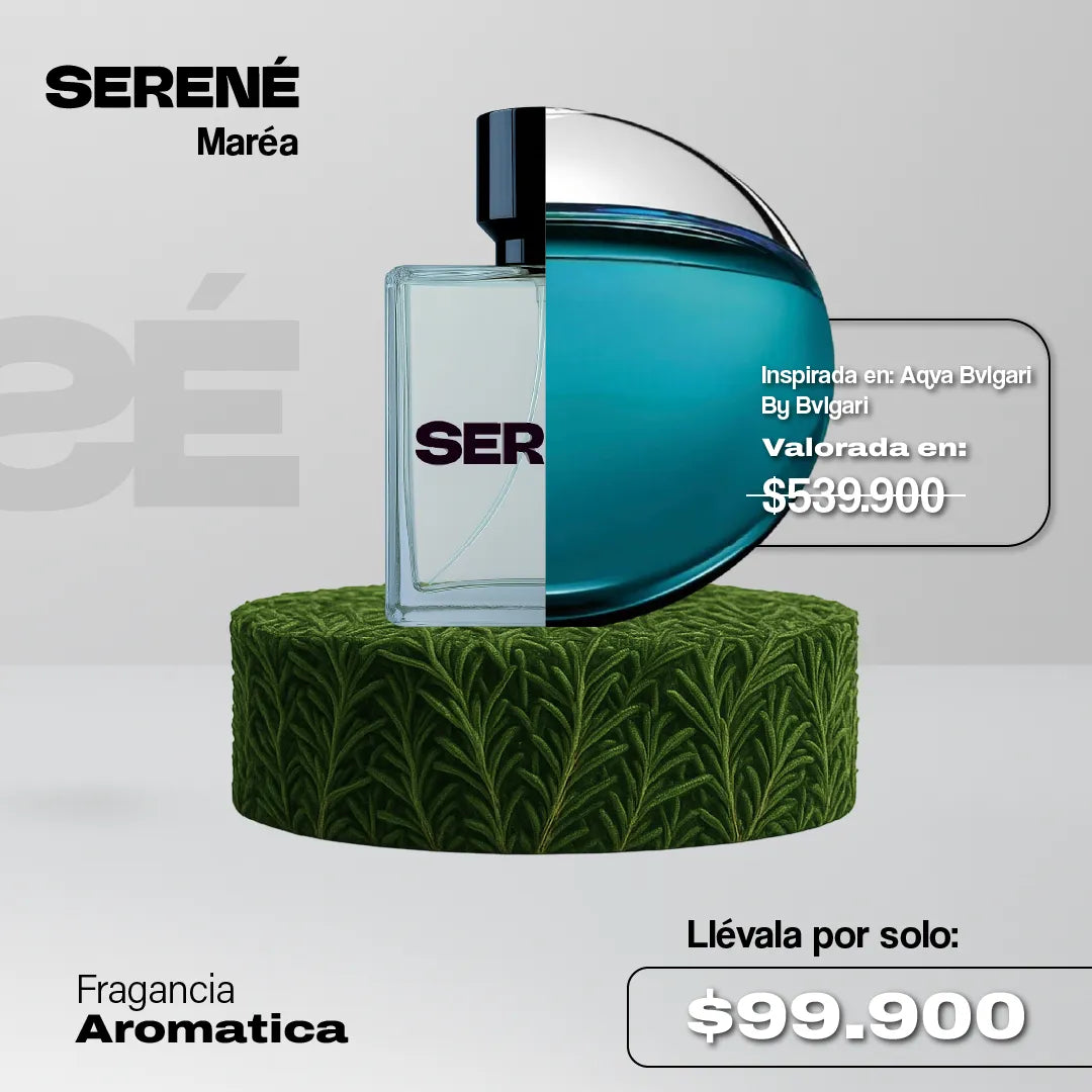 Serené Le Parfum S053 - Inspirada en Aqva Bvlgari por Bvlgari - 30 ml