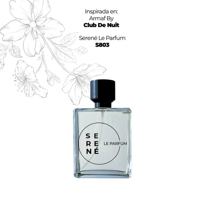Serené S803 Inspirada en Armaf By Club De Nuit Untold (Promo 100ML X 3)
