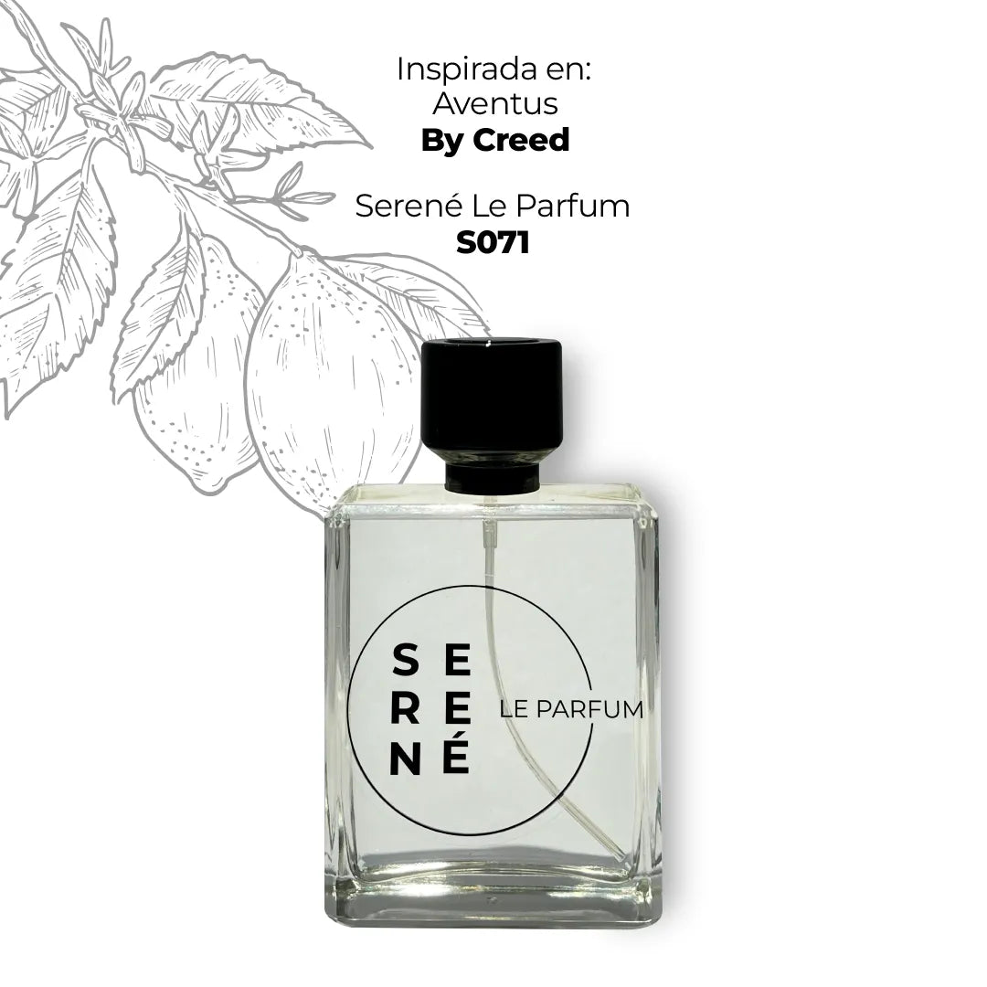 Serené S071 Inspirada en Aventus By Creed (Kit 50 ml)