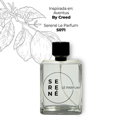 Serené S071 Inspirada en Aventus By Creed (Kit 50 ml)