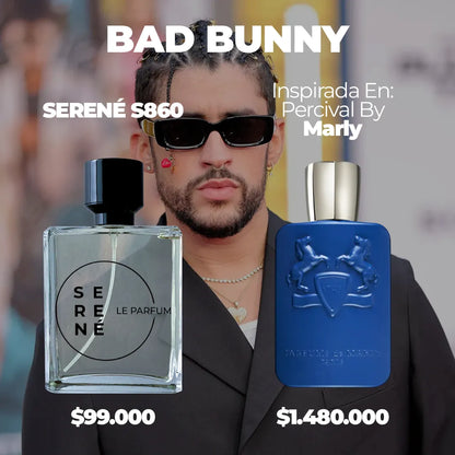 Serené Le Parfum S860 - Inspirada en Percival By Marly (Bad Bunny)
