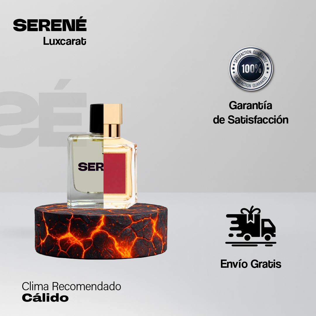 Serené Le Parfum S830 - Inspirada en Baccarat Rouge 540 por Maison Francis Kurkdjian (Kit 50 ml)