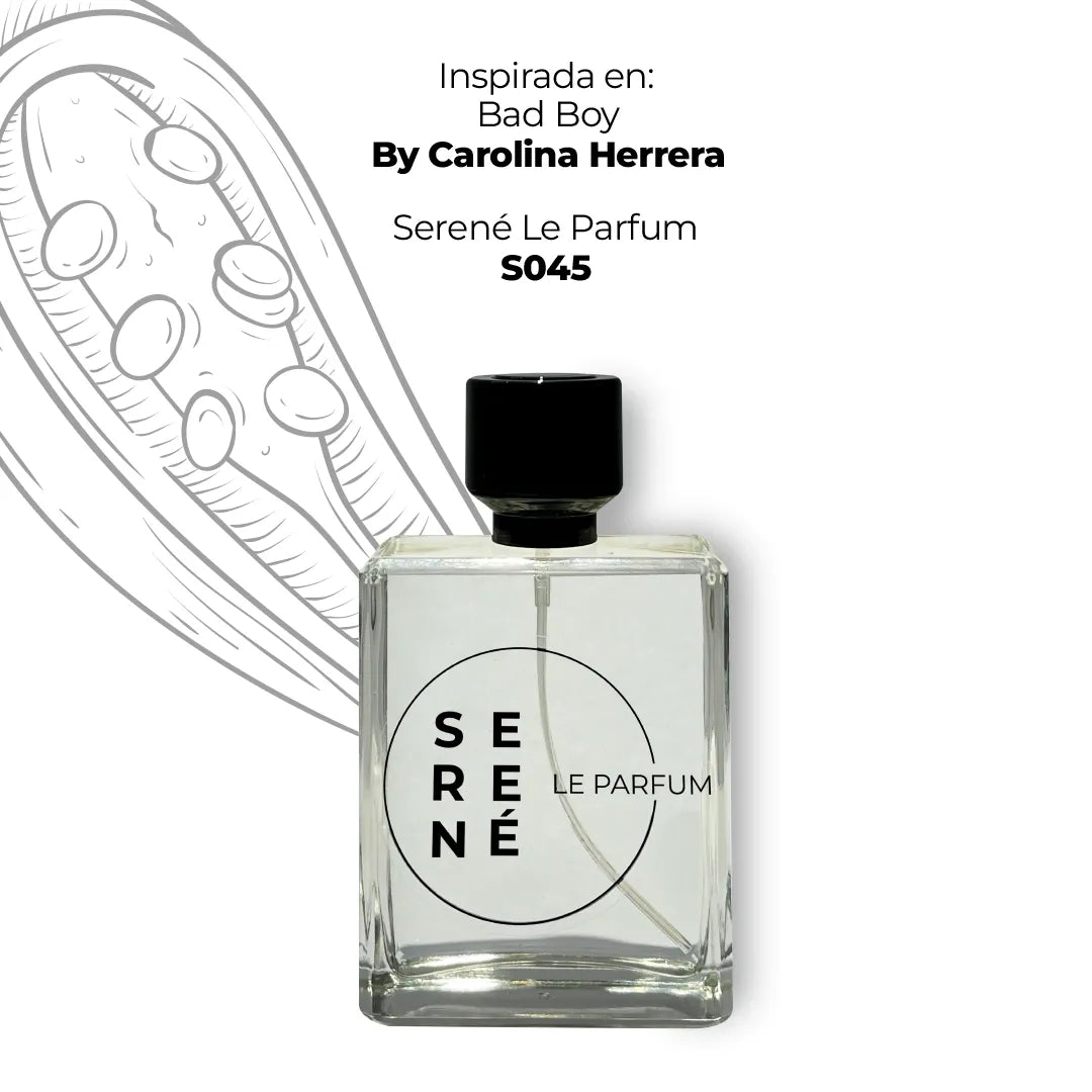 Serené Le Parfum S045 - Inspirada en Bad Boy por Carolina Herrera