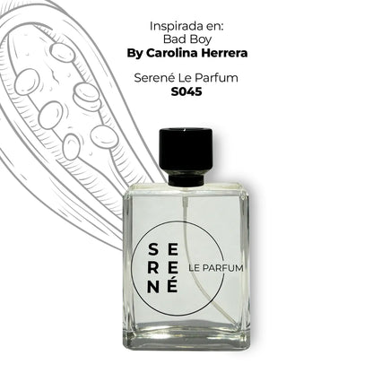 Serené Le Parfum S045 - Inspirada en Bad Boy por Carolina Herrera