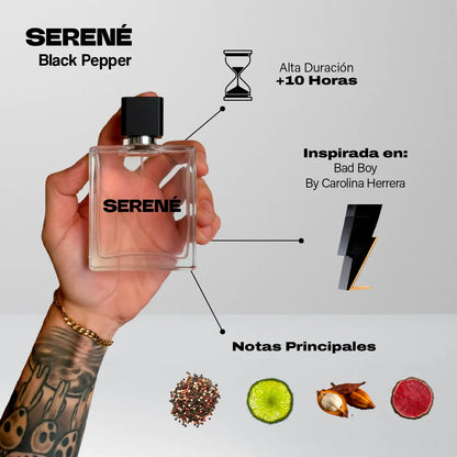 Serené Le Parfum S045 - Inspirada en Bad Boy por Carolina Herrera
