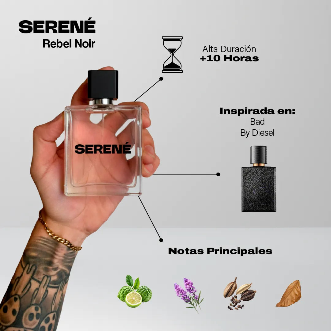 Serené Le Parfum S044 - Inspirada en Bad por Diesel
