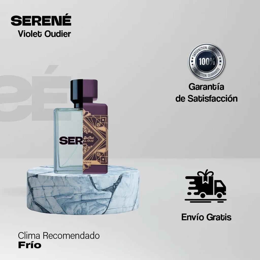 Serené Le Parfum S850 Inspirada en Bade'e al Oud Amethyst By Lataffa — vista 4