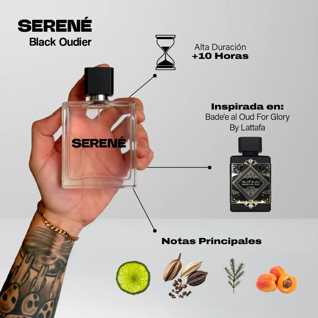 Serené Le Parfum S849 Inspirada en Bade'e al Oud For Glory By Lataffa — vista 2