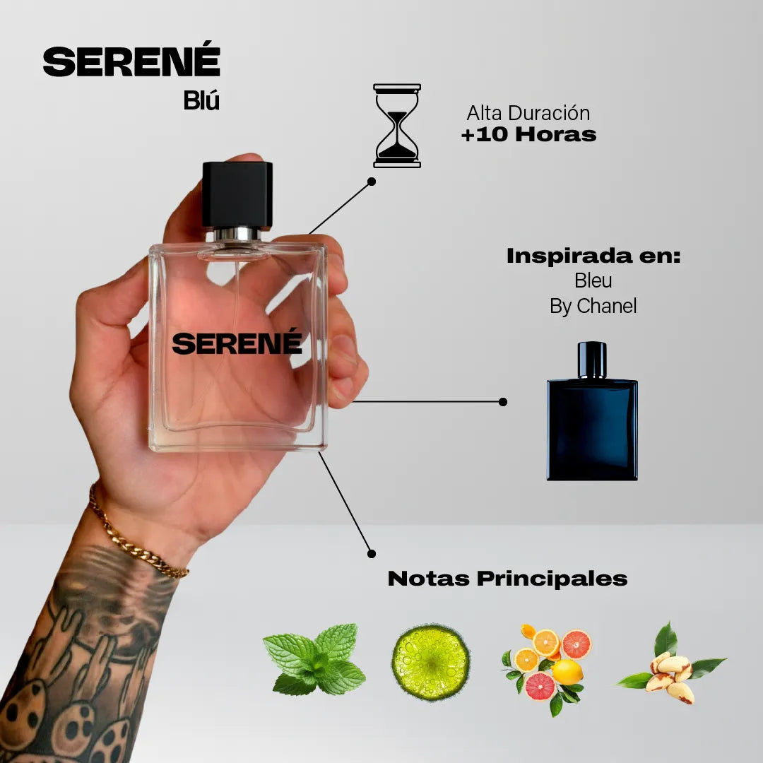 Serené Le Parfum S031 - inspirada en Bleu de Chanel por Chanel
