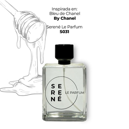 Serené Le Parfum S031 - inspirada en Bleu de Chanel por Chanel (Kit 50 ml)