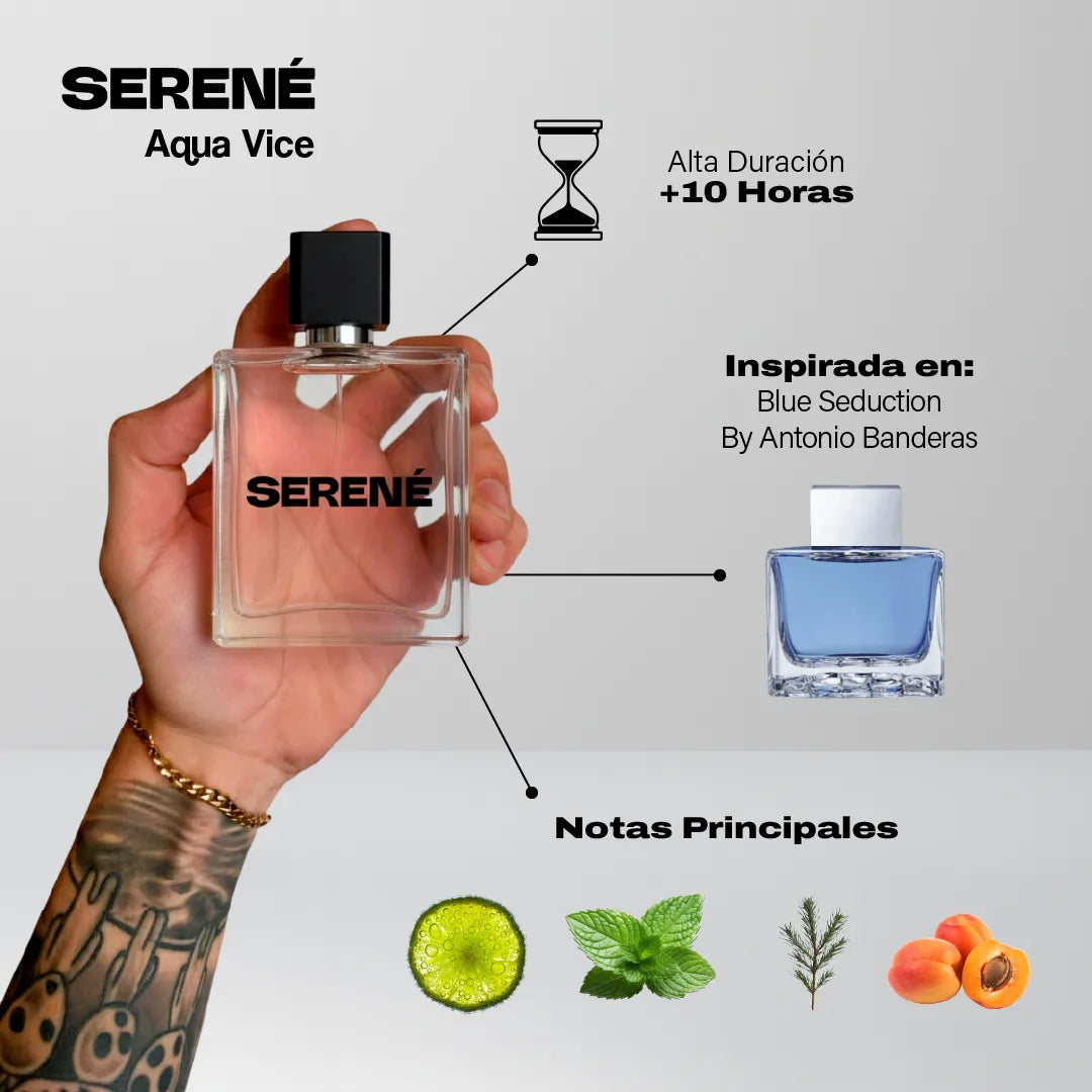 Serené Le Parfum S052 - Inspirada en Blue Seduction por Antonio Banderas