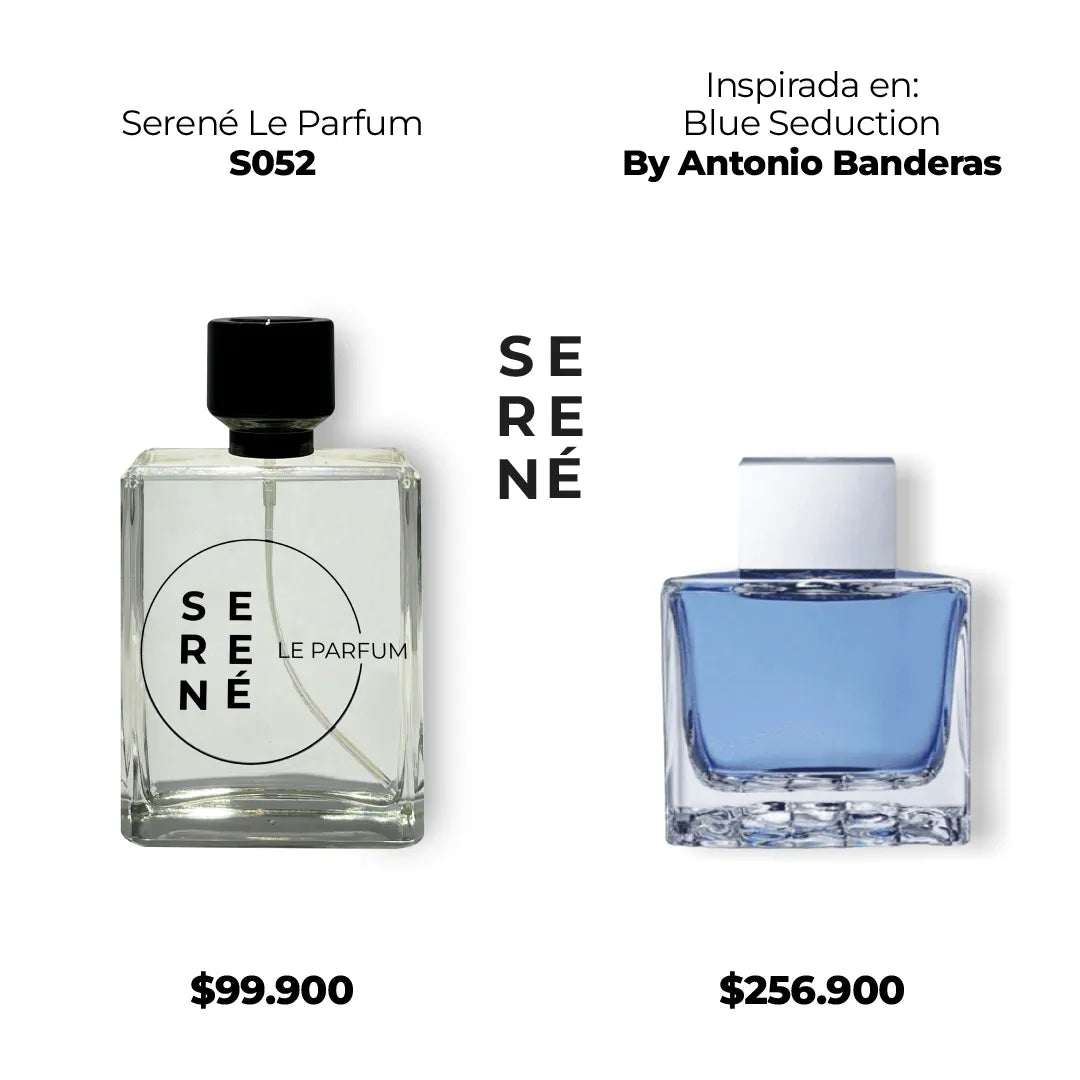 Serené Le Parfum S052 - Inspirada en Blue Seduction por Antonio Banderas