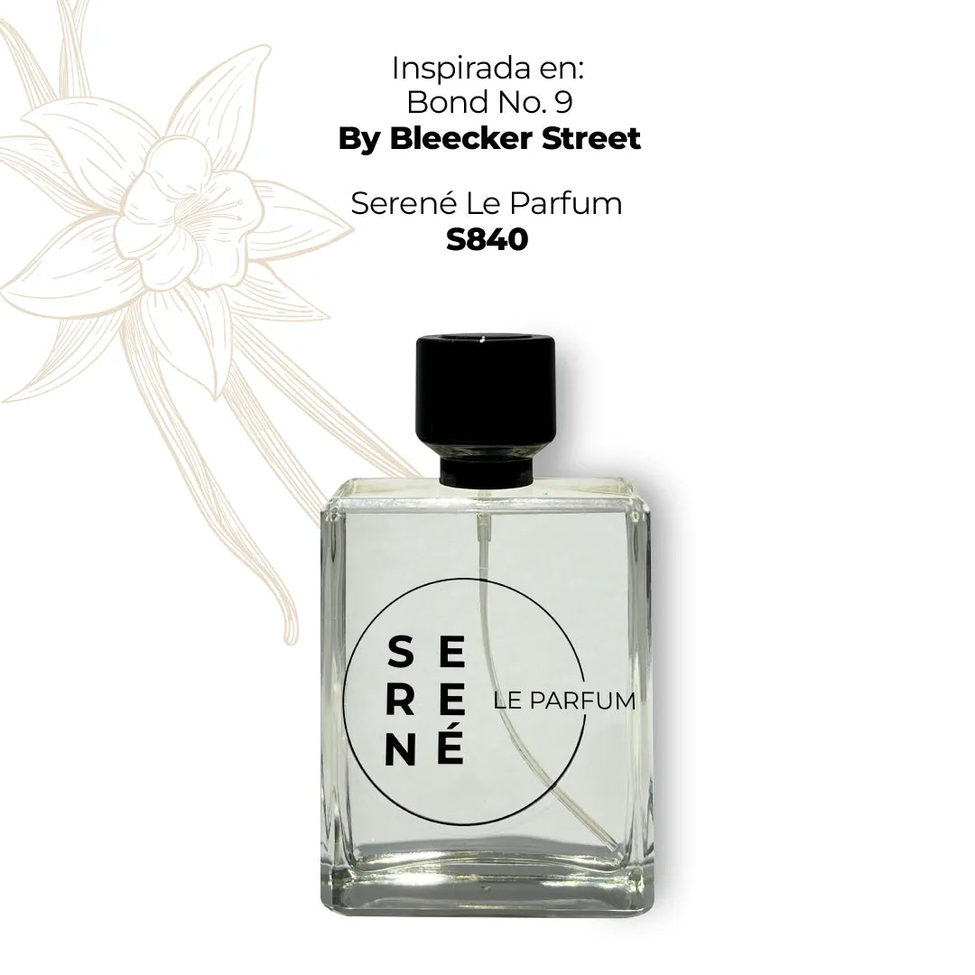 Serené Le Parfum S840 Inspirada en Bond No. 9 By Bleecker Street