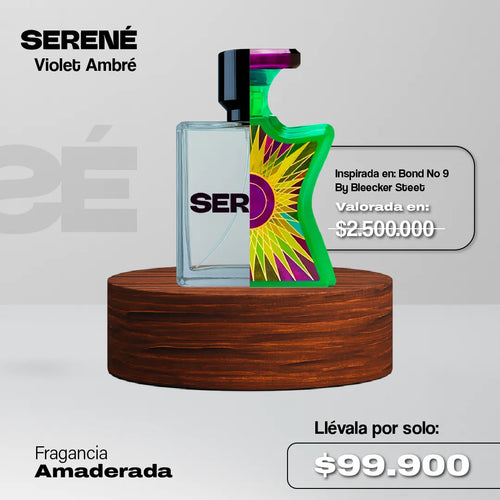 Serené Le Parfum S840 Inspirada en Bond No. 9 By Bleecker Street