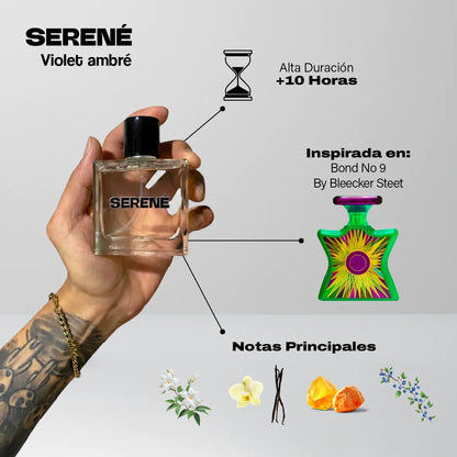 Serené Le Parfum S840 Inspirada en Bond No. 9 By Bleecker Street (Kit 50 ml)