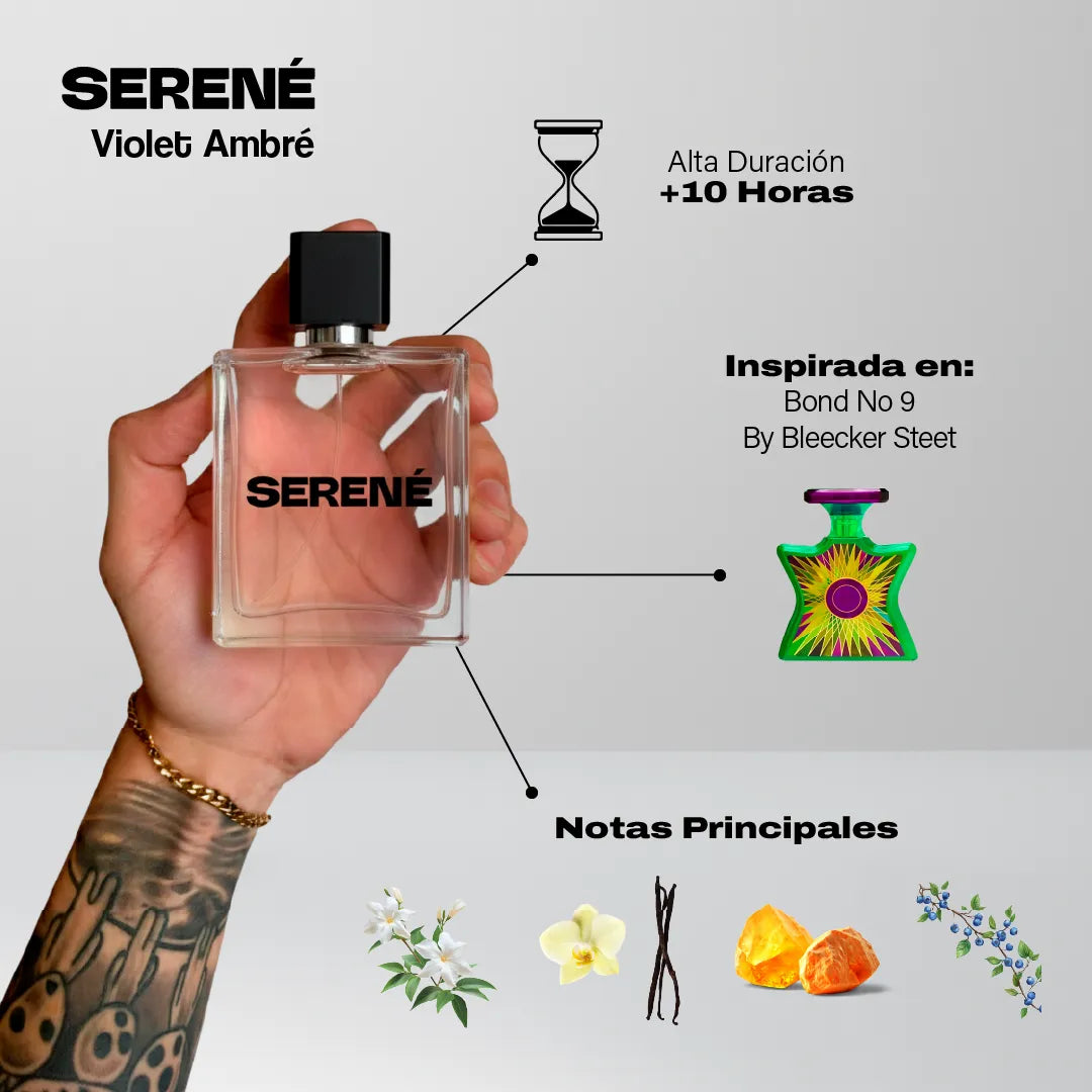Serené Le Parfum S840 Inspirada en Bond No. 9 By Bleecker Street