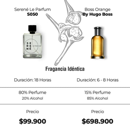 Serené Le Parfum S050 - Inspirada en Boss Bottle Intense por Hugo Boss