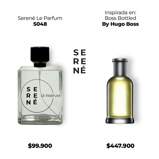 Serené Le Parfum S048 - Inspirada Boss Bottled por Hugo Boss