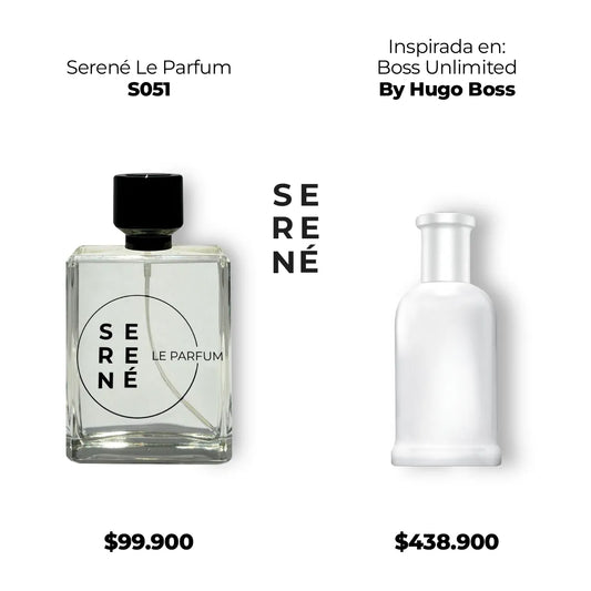 Serené Le Parfum S051 - Inspirada en Boss Unlimited por Hugo Boss