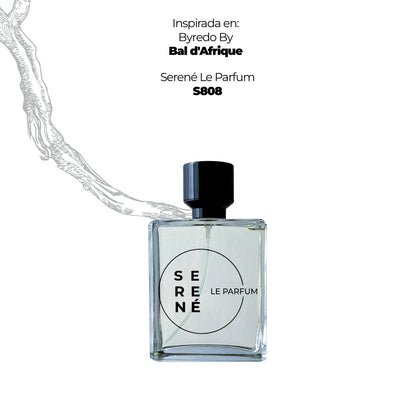 Serené S808 Inspirada en Byredo By Bal d'Afrique (Kit 50 ML)